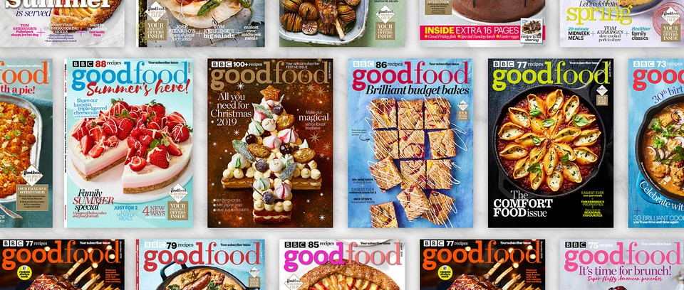 1. SUBS banners Various BBC Good Food magazine covers