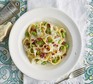 Pappardelle broad bean carbonara
