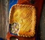 One whole chicken, leek & ham pie