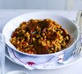 Chorizo & rosemary pearl barley risotto