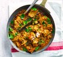 Home-style lamb curry in a saucepan