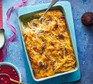 Lokshen pudding in a baking dish