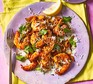 Malabar prawns served on a plate
