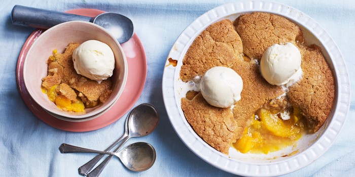 peach cobbler