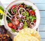 Lentil & tomato salad