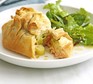 Salmon & leek parcels