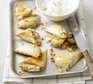 Apple pie samosas