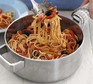 Storecupboard spaghetti puttanesca