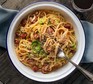 Sprout & chorizo carbonara