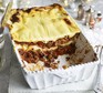 Triple cheese & aubergine lasagne
