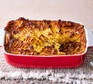 Venison cottage pie in a casserole dish